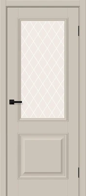 Дверь межкомнатная полотно Классик-13 пэт Cream Silk 2000x900 мм