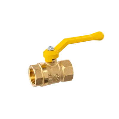 Кран шаровый Галлоп 3/4 гг ручка-рычаг латунь ГАЗ PN40 220