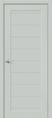 Дверь межкомнатная полотно Браво-21 эмалит Grey Matt 2000x600 мм
