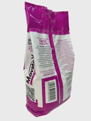 MOVATEX ГИПС СТРОИТЕЛЬНЫЙ (алебастр) 3 кг