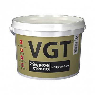 VGT ЖИДКОЕ СТЕКЛО 3 кг