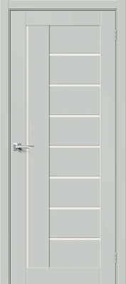 Дверь межкомнатная полотно Браво-29 эмалит Grey Matt 2000x900 мм