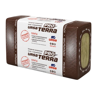 Утеплитель URSA Terra 34 PRO PN 1000*610*100 мм 5 плит