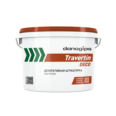 DANOGIPS TRAVERTIN DECO Декоративная штукатурка 15 кг
