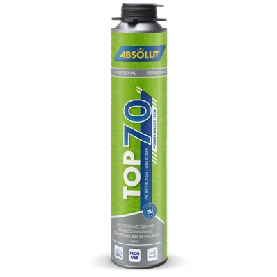 Монтажная пена профессиональная Absolut TOP70 750 мл