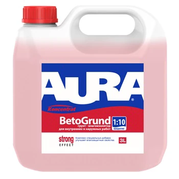 Грунт-влагоизолятор Beto Grund Aura 3 л, концентрат 1:10