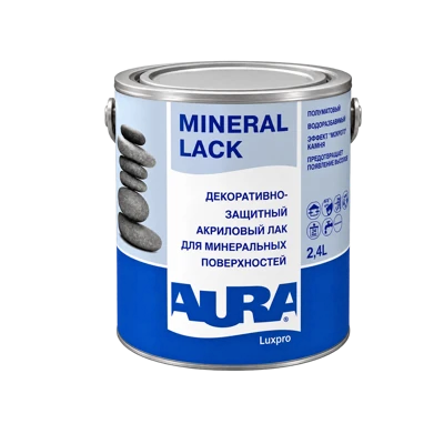 Лак декоративно-защитный Aura Mineral Lack 2,4 л