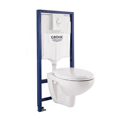 Монтажная система GROHE SOLIDO PERFECT 39400000 для унитаза комплект 4в1, с кнопкой