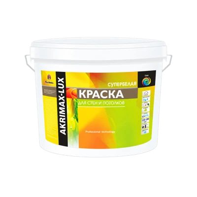 Краска для стен и потолков Akrimax 7 кг