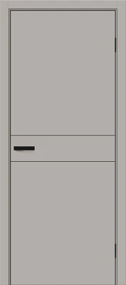 Дверь межкомнатная полотно Браво-0.24.П пэт Grey Silk 2300x900 мм