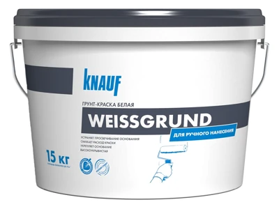 Грунт-краска KNAUF 15 кг белый