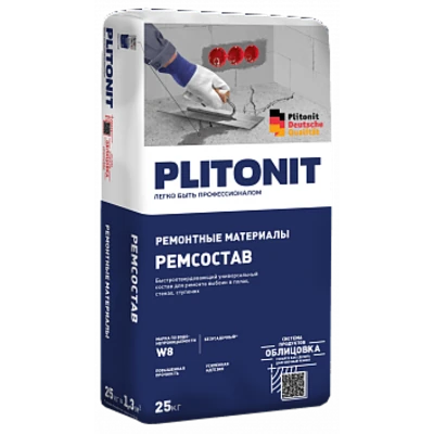 PLITONIT РЕМСОСТАВ Быстродействующий ремонтный состав, 25 кг