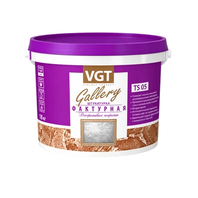 Краска VGT фактурная 18 кг