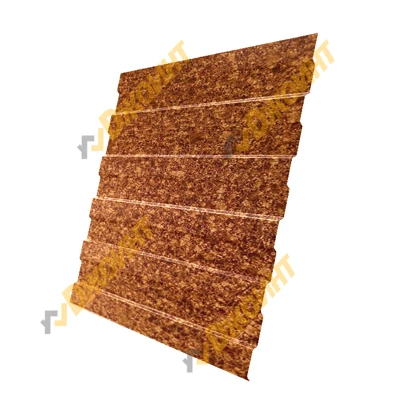 Профнастил С-10 0,5 MATGRANIT LUX RAL 8004 терракотовый