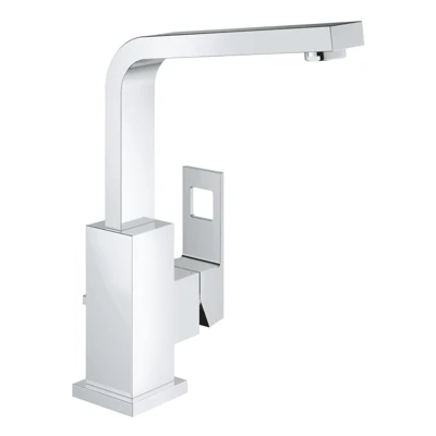 Смеситель для умывальника GROHE EUROCUBE донный клапан 3/8 23135000