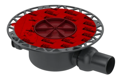 Сифон горизонтальный с фланцем DN 50 без решетки TECEdrainpoint S
