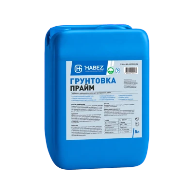 Грунтовка для наружных работ Habez-Прайм, 5 л