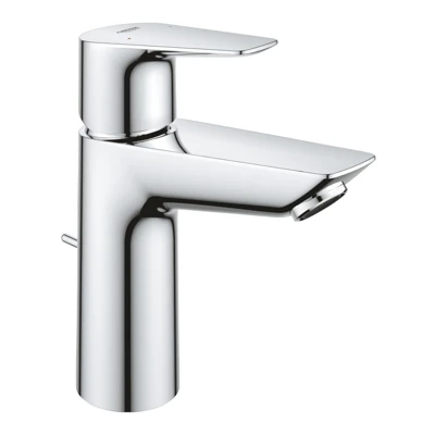 Смеситель для умывальника GROHE BAUEDGE донный клапан 3/8 23758001