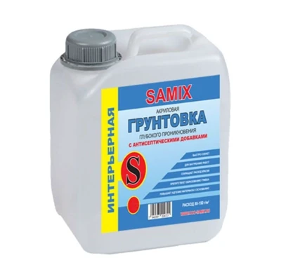 Грунтовка САМИКС Интерьерная Samix 10 л