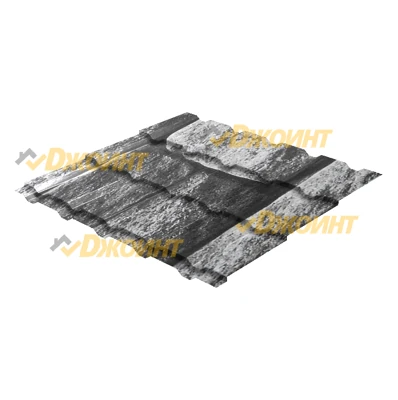Металлочерепица Каскад 0,5 Printech Granit Stone (Гранитный камень)