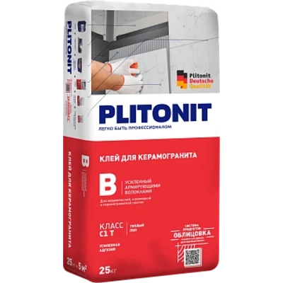 PLITONIT Усиленный клей для плитки В, 25 кг