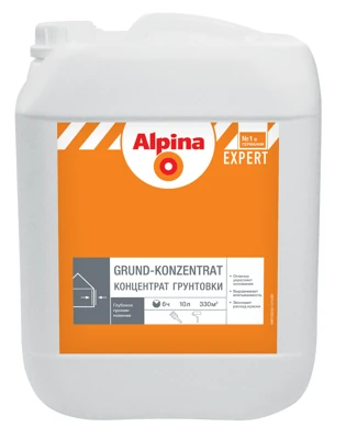 Грунт-концентрат Alpina EXPERT, 10 л