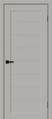 Дверь межкомнатная полотно Браво-20 пэт Grey Silk 2000x900 мм