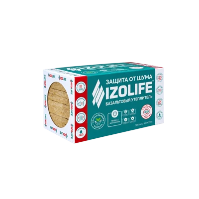 Утеплитель IZOLIFE ВЕНТ ЭКСТРА 75 1200*600*100 мм 4 плит