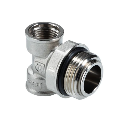 Тройник коллекторный 3/4"х1/2"х1/2" с вращающимся штуцером