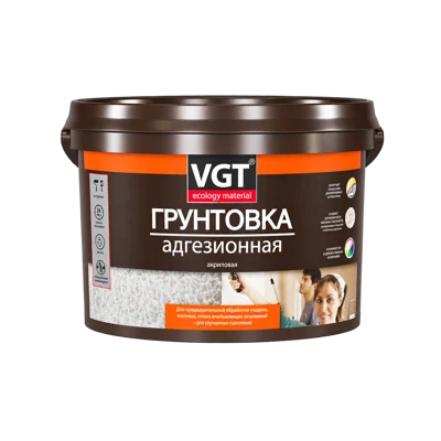 Грунт ВГТ адгезионный, шероховатая поверхность, 3 кг