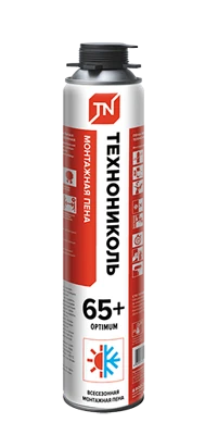 Пена монтажная всесезонная ТехноНИКОЛЬ 65+ OPTIMUM