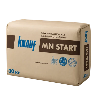 KNAUF СТАРТ МН Штукатурка гипсовая 30 кг