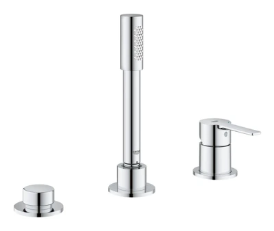 Смеситель для ванны GROHE LINEARE набортный, на 3 отверстия 19965001