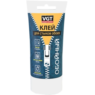 Клей обойный VGT для стыков и подклейки обоев, 0,1 кг