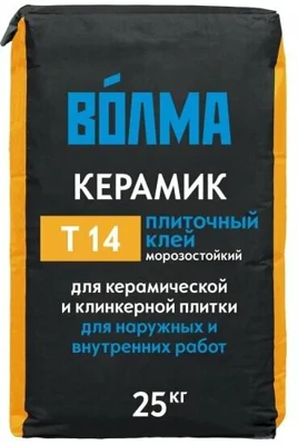 ВОЛМА КЕРАМИК Смесь сухая строительная клеевая С1 (ВТР) 25 кг