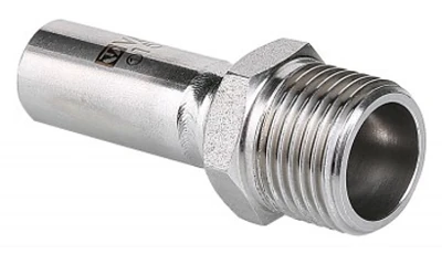 Вставка резьбовая Valtec, нержавеющая сталь, наружная резьба 15x3/4"