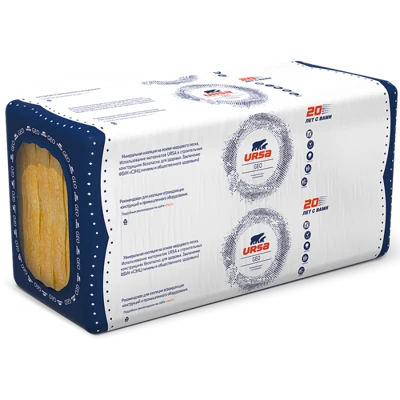 Утеплитель URSA Geo П-60 1250*600*20 мм 24 плит