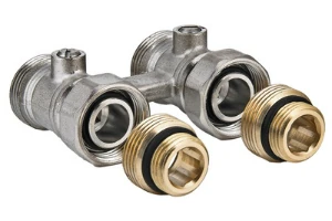 Узел нижнего подключения радиатора Valtec VT.345K.N.E04, комплект