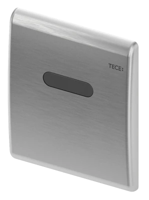 Панель смыва с инфракрасным датчиком для писсуара TECEplanus Urinal 6 V-Batterie, нержавеющая сталь, сатин