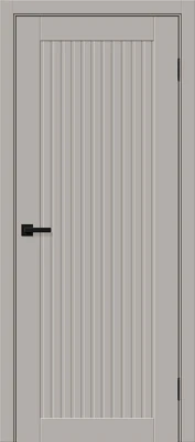 Дверь межкомнатная полотно Браво-40 пэт Grey Silk 2000x900 мм