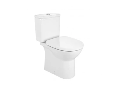Унитаз Roca DEBBA ROUND горизонтальный выпуск безободковый 7.3429.9.P00.Y