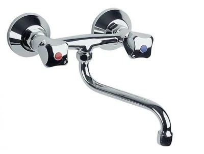 Смеситель для мойки ARMATURA STANDARD настенный нижний 300410