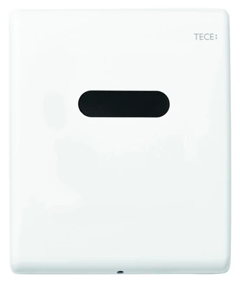 Панель смыва с инфракрасным датчиком для писсуара TECEplanus Urinal 6 V-Batterie, белый матовый