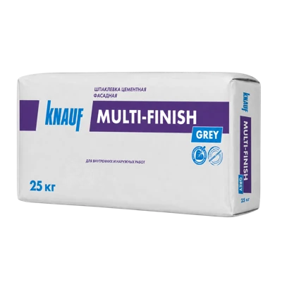 KNAUF МУЛЬТИ-ФИНИШ Шпаклевка цементная 25 кг