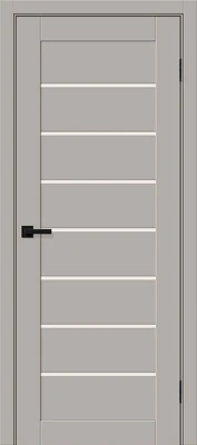 Дверь межкомнатная полотно Браво-22 пэт Grey Silk 2000x900 мм