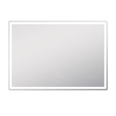 Зеркало VIGO GEOMETRY COMFORT 100 с подсветкой, сенсорное, часы 064