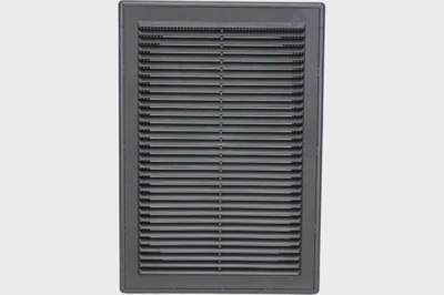 Решетка вентиляционная вытяжная Viento 4513ВР-графит, рамка ABS-пластик, 450*130 мм, графит