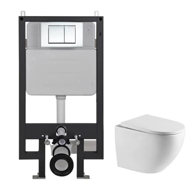 Монтажная система CORSO G 28 GREY+ваза LT-067E-R с клавишей 602pneumop