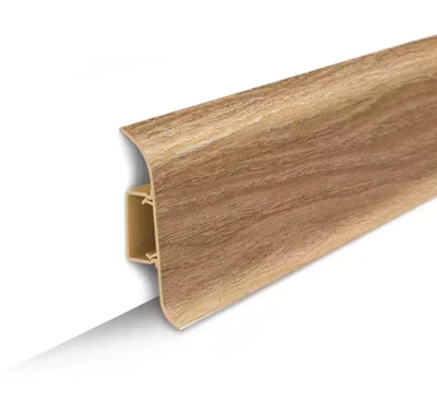 Плинтус ПВХ Ideal Классик 206 дуб коньячный 22*85*2200 мм (упак 40 шт)