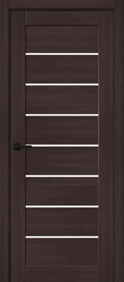 Дверь складная Браво-22 эко шпон Wenge Melinga 2000x350 мм Magic Fog